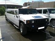 Лимузин Hummer H2 для свадьбы. Астана.